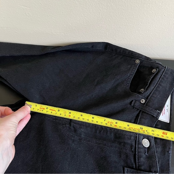 GAP High Rise 90’s Straight Jean - Black Denim - Picture 14 of 14